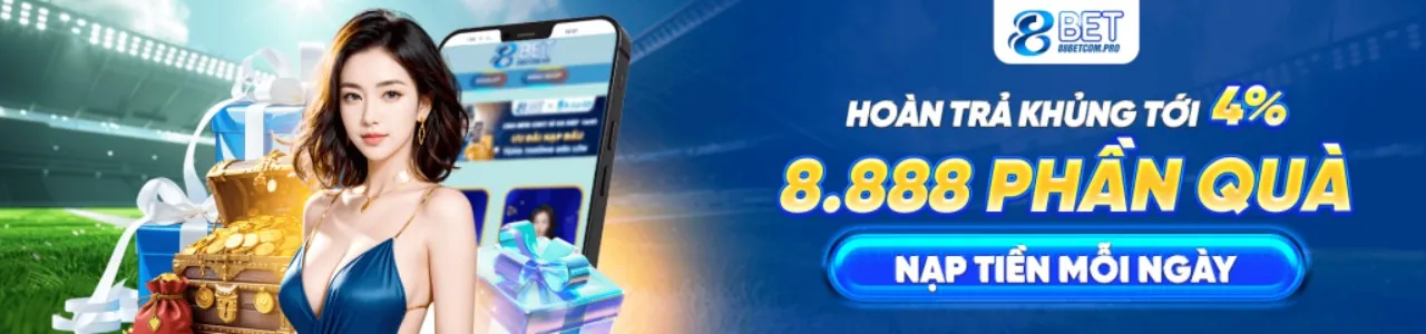 Thưởng nạp tiền bbet